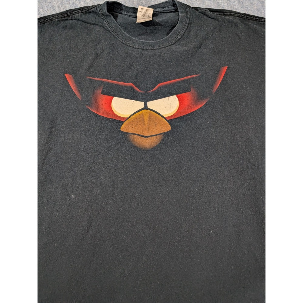Angry Birds Space Samsung Galaxy Note Promo Shirt Mens 2XL Black Gildan Tee - Picture 2 of 9